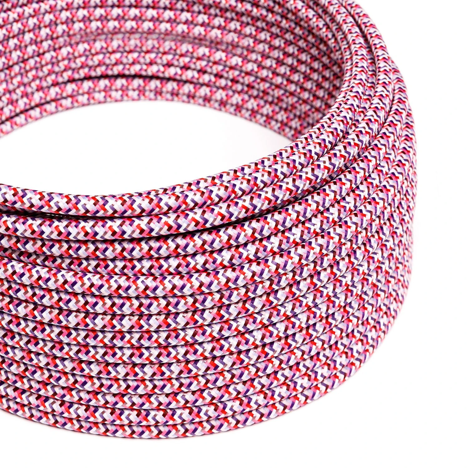 Cavo tessile per illuminazione Pixel Palette Fucsia - L'Originale Creative Cables, per valorizzare le tue lampade - RX00