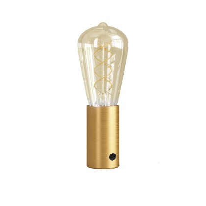 SI! Lampada portatile a 5V con lampadina ST64 - Bronzo satinato