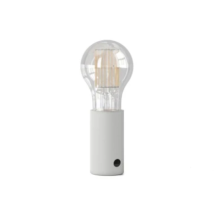 SI! Lampada portatile a 5V con lampadina A60 - Bianco opaco