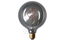 Lampadina LED Smoky Globo G125 filamento Curvo a Spirale 5W 120Lm E27 1800K Dimmerabile