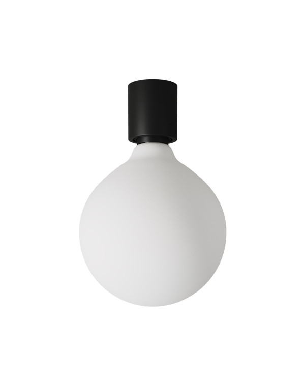 Applique con lampadina a bulbo effetto porcellana - Waterproof IP44