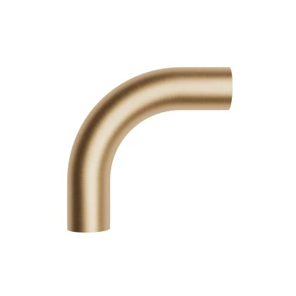 Tubo curvo di estensione 5 cm in metallo - Bronzo satinato