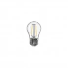 Lampadina LED Trasparente Globetta G45 2W 136Lm E27 2700K - E08