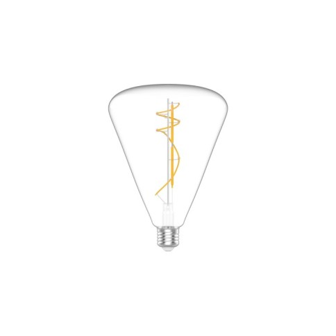 Lampadina LED Trasparente Cone 140 10W 1100Lm E27 2700K Dimmerabile - H03