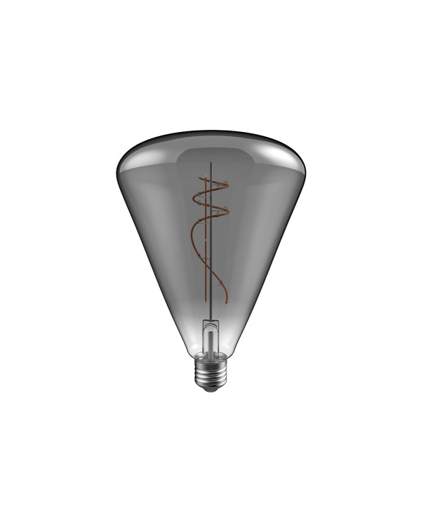 Lampadina LED Smoky Cone 140 10W 470Lm E27 1800K Dimmerabile - H09