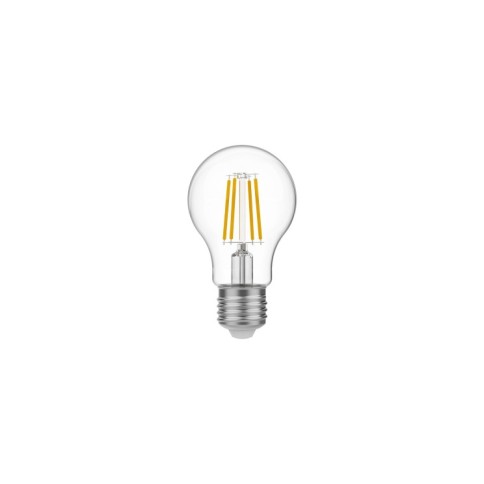 Lampadina LED E27 Goccia A60 Trasparente 4W 470Lm 2700K - E02