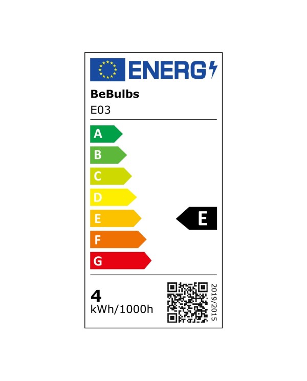 Lampadina LED E27 Edison ST64 Trasparente 4W 470Lm 2700K - E03