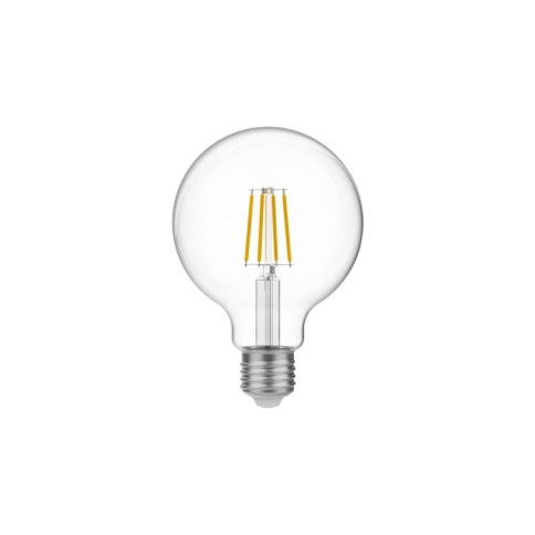 Lampadina LED E27 Globo G95 Trasparente 4W 470Lm 2700K - E04