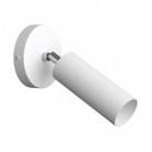 Fermaluce Metal faretto orientabile in metallo con paralume Tub-E14, lampada a muro