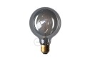 Lampadina LED Smoky Globo G95 filamento Curvo a Doppio Loop 5W 120Lm E27 1800K Dimmerabile