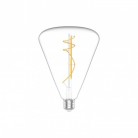 Lampadina LED Trasparente Cone 140 11W 1210Lm E27 2700K Dimmerabile - H03