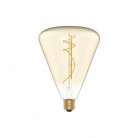 Lampadina LED Dorata Cone 140 8,8W 806Lm E27 2200K Dimmerabile - H06