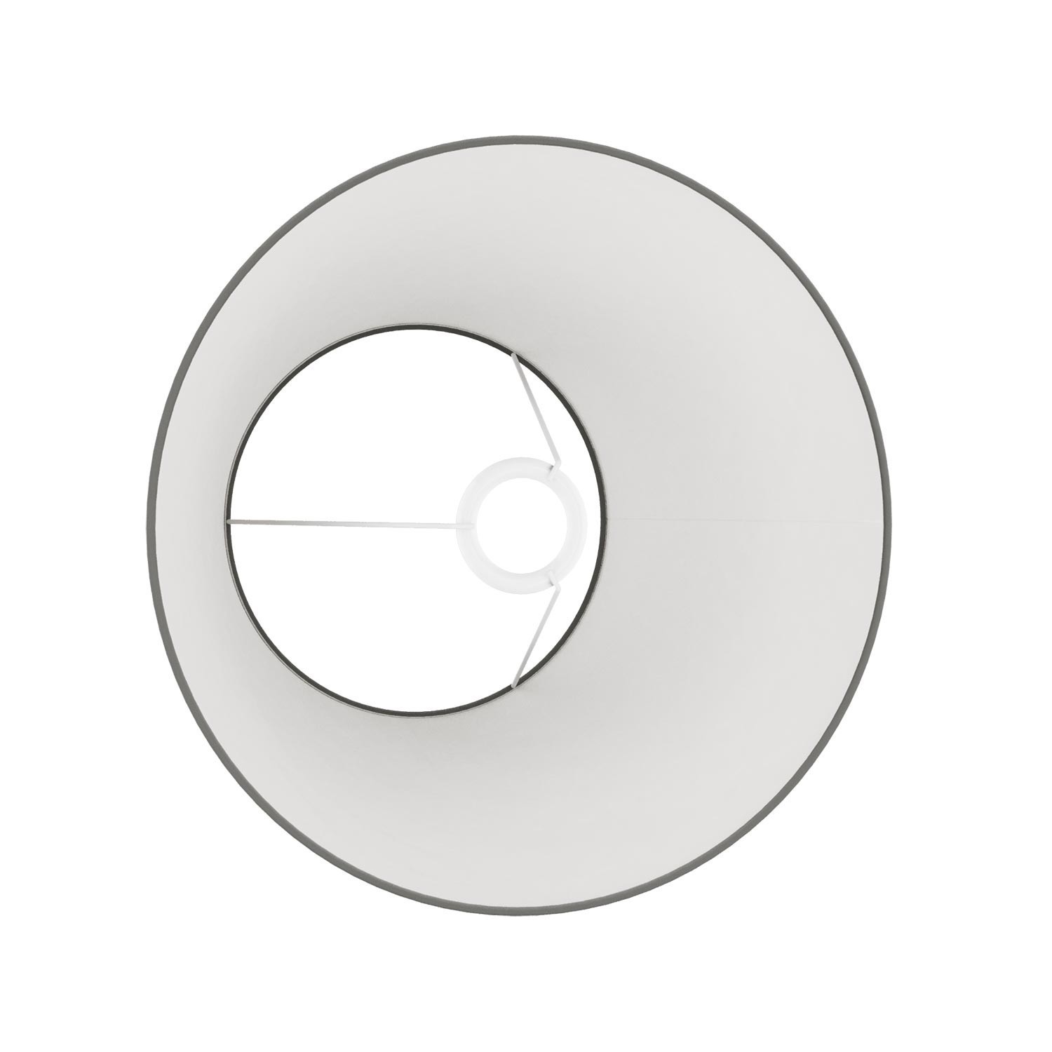 Paralume Impero M in tessuto per lampada da tavolo o applique con attacco E27 - Made in Italy