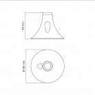 MAG-Y, kit supporto magnetico per lampada