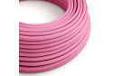 Cavo tessile Rosa Fucsia lucido - L'Originale Creative-Cables - RM08 rotondo 2x0,75mm / 3x0,75mm