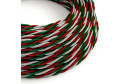 Cavo tessile Italia lucido - L'Originale Creative-Cables - TZITA trecciato 3x0,75mm