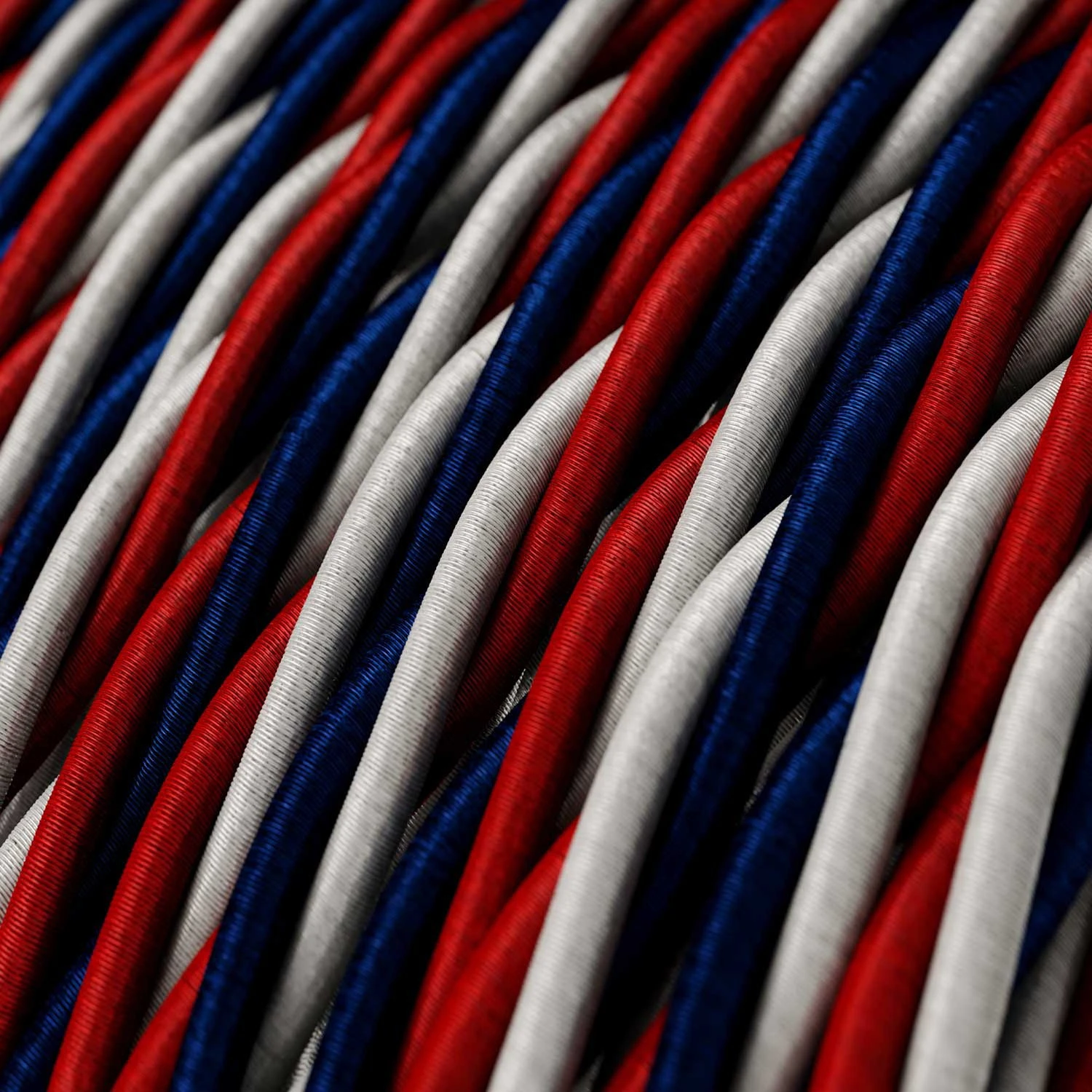 Cavo tessile colorato in tessuto lucido USA - L'Originale Creative Cables, la scelta giusta per le tue lampade - TZUSA