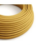 Cavo tessile Giallo Senape lucido - L'Originale Creative-Cables - RM25 rotondo 2x0,75mm / 3x0,75mm