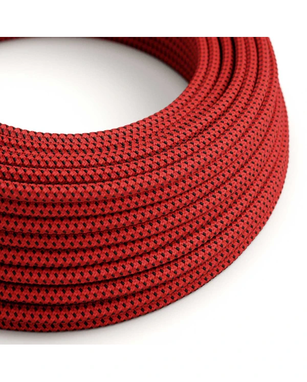 Cavo per illuminazione in tessuto lucido Red Devil 3D - L'Originale Creative Cables, per decorazioni luminose - RT94