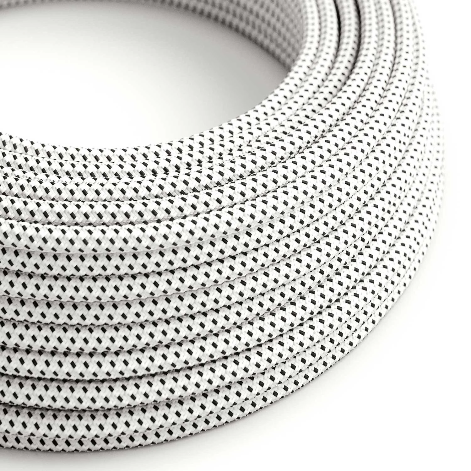 Filo elettrico in tessuto Stracciatella 3D - L'Originale Creative Cables, la scelta migliore per lampade raffinate - RT14