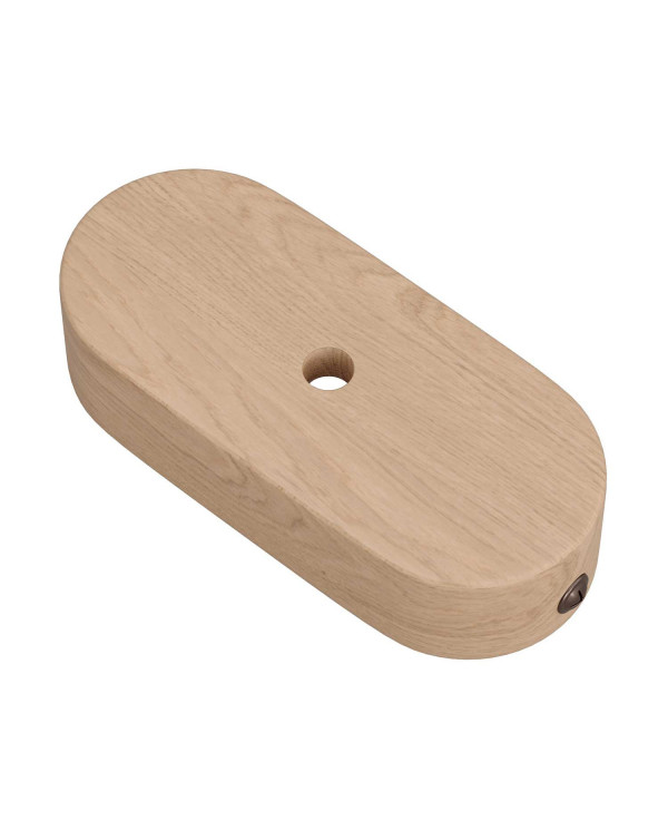 Ovale in legno da decorare (9x14cm) (cod.new) - Materiali - Per il